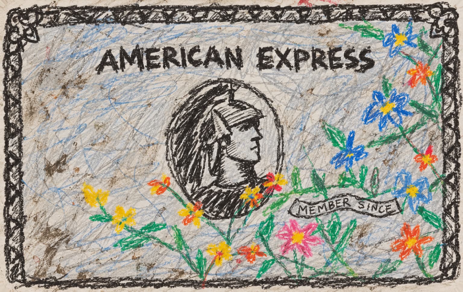 Outra arte da coleção: Amex floral